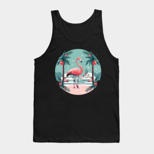 Flamingo Flock Sunset, Love Flamingos Tank Top